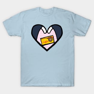 Crazy Friend Heart T-Shirt